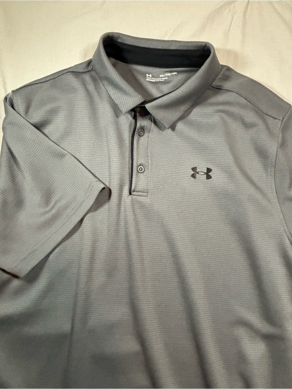 Under Armour Men’s Heather Gray Polo Shirt